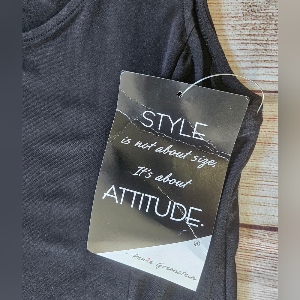 Attitudes by Renee Regular Como Jersey Godet Maxi Dress - Picture 4 of 5